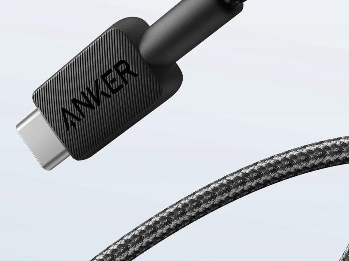 Kabel Anker 322 USB-A na USB-C 1.8m czarny