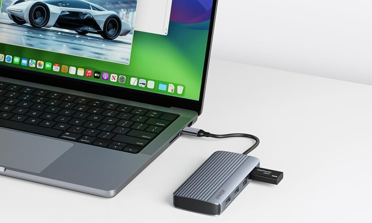 Hub Anker USB-C 7-in-1 Dual Display