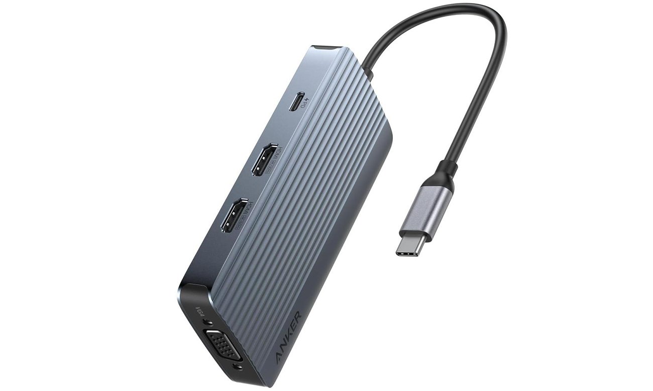 Hub Anker USB-C 8-in-1 Triple Display