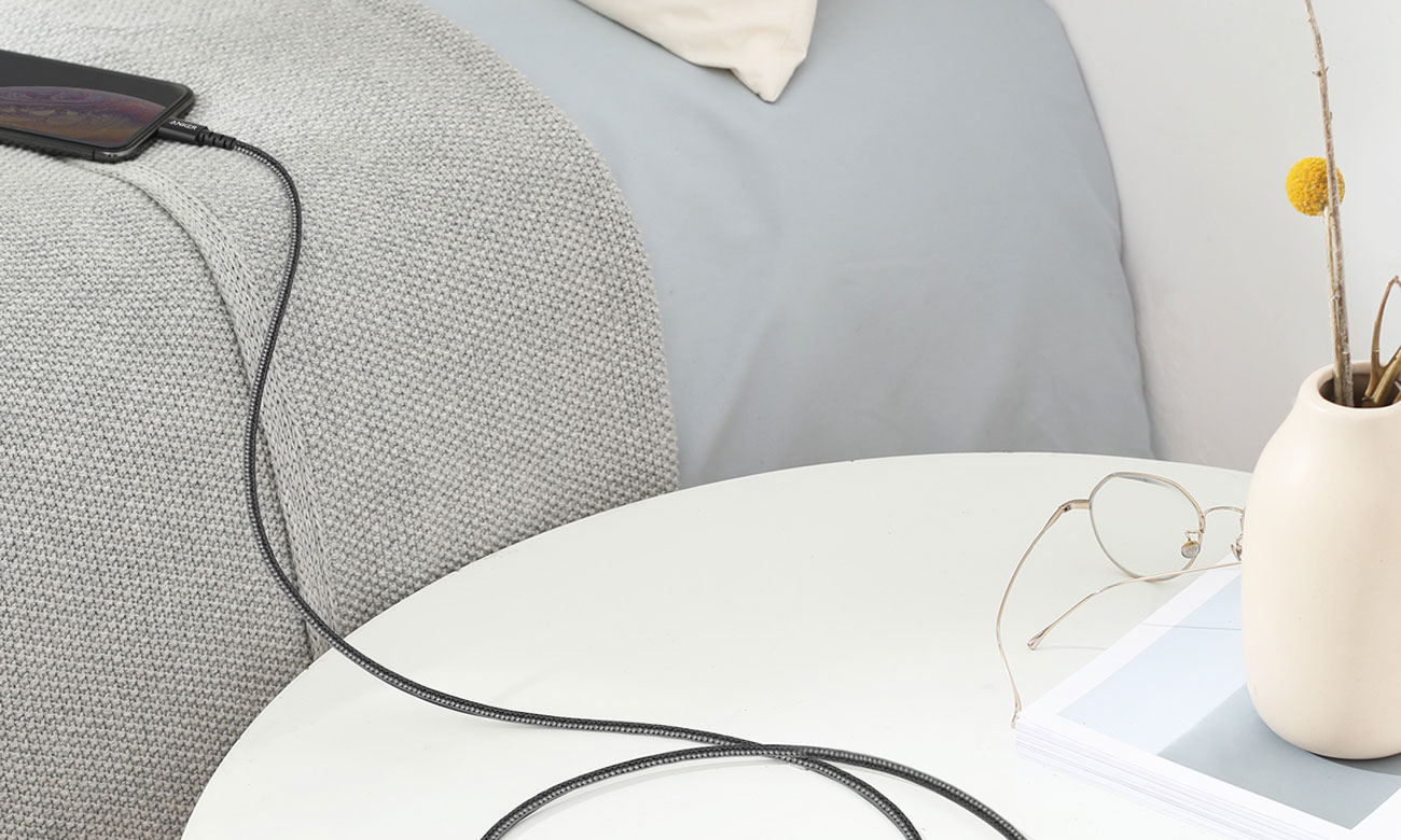 Anker PowerLine USB-C - Lightning 1,8 m czarny A8618H11