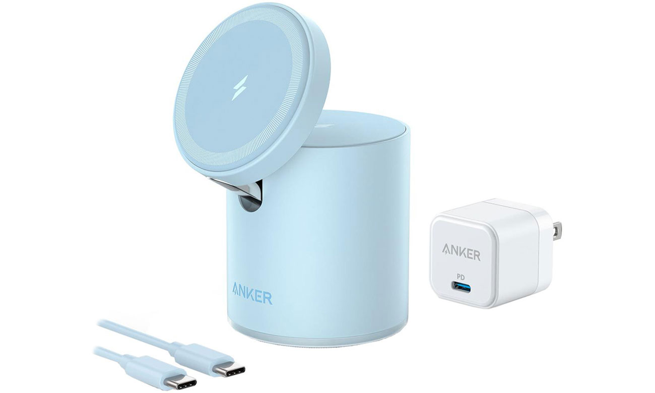 Ładowarka Anker Magnetic Wireless Charger Blue