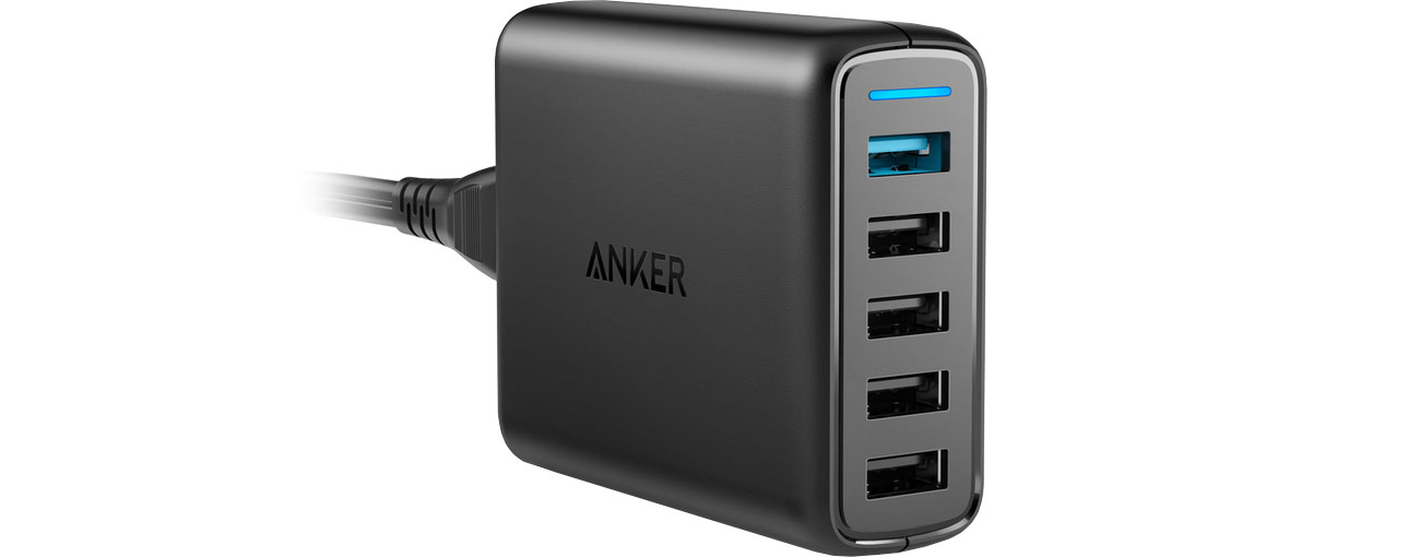 Ładowarka sieciowa Anker PowerPort Speed 5 5xUSB A2055311