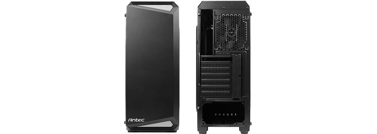 Antec NX210 RGB - Przód, tył