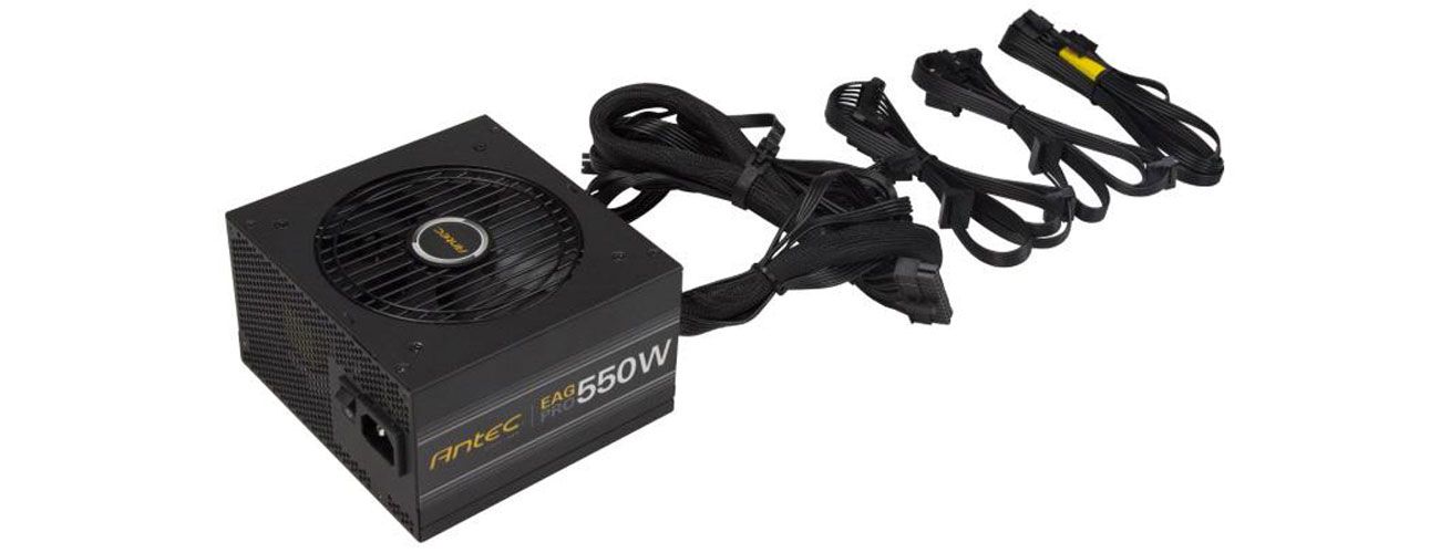 Zasilacz Antec EA550G Earthwatts Gold Pro 550W Dwa złącza do zasilania PCIe
