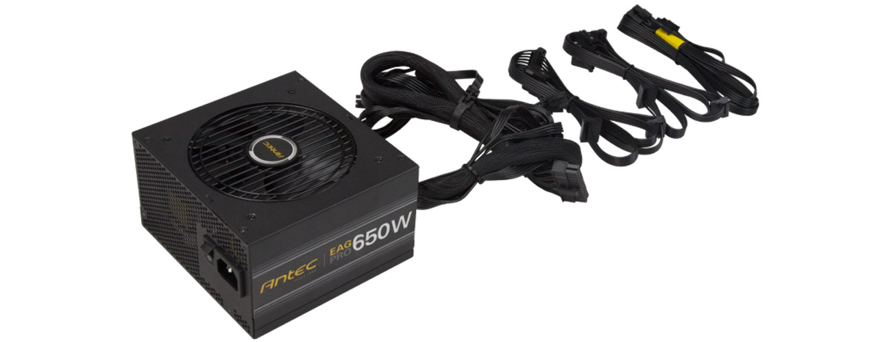 Zasilacz Antec EA650G Earthwatts Gold Pro 650W Dwa złącza do zasilania PCIe
