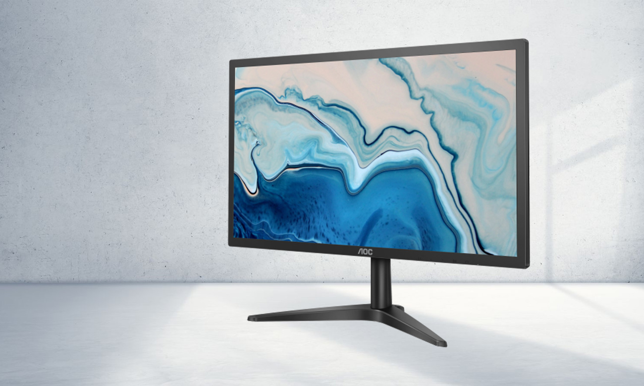 Idealny do domu i biura monitor AOC 22B1HS
