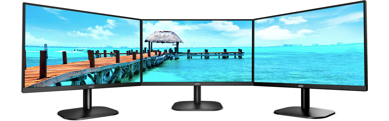AOC 22B2AM wiele monitorów