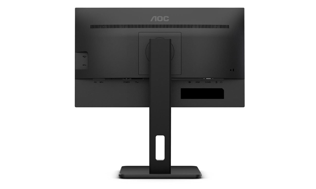 AOC 22E2UMF widok z tyłu