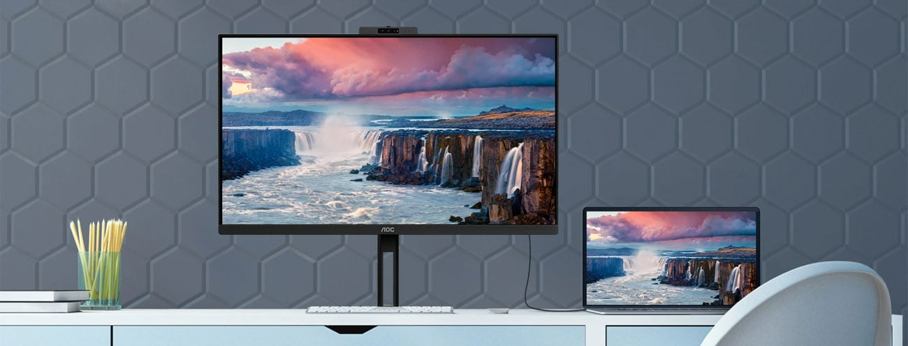 AOC 24V5CW/BK wygląd