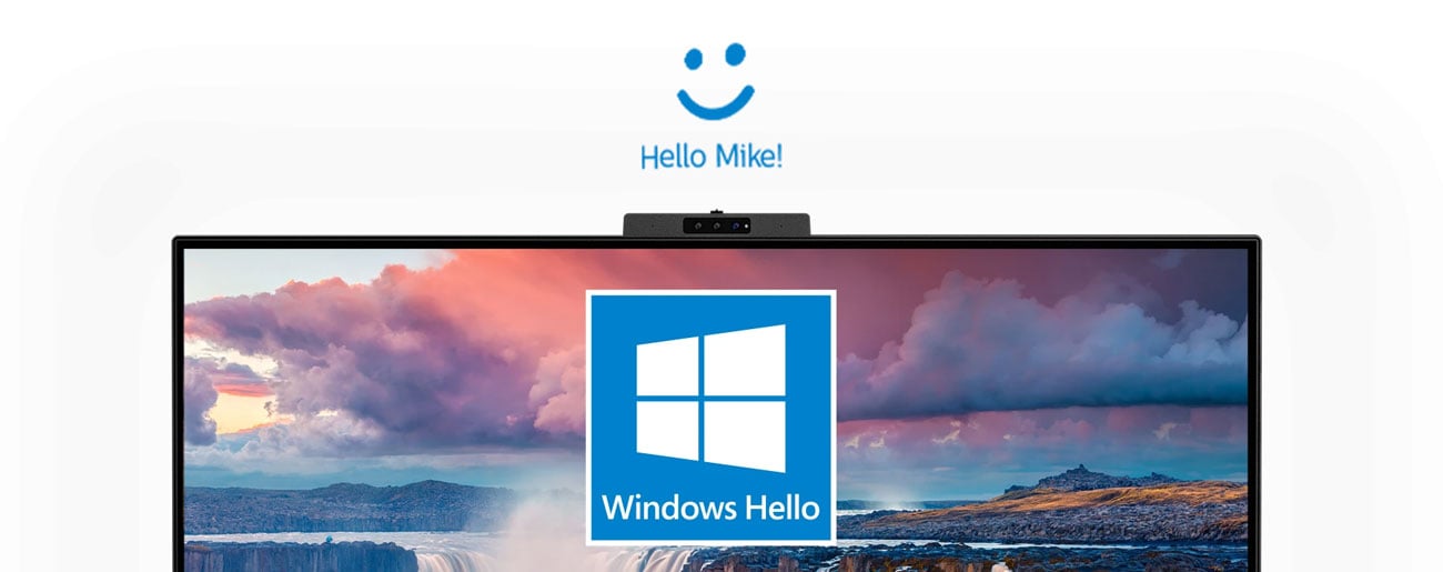 AOC 24V5CW/BK windows hello
