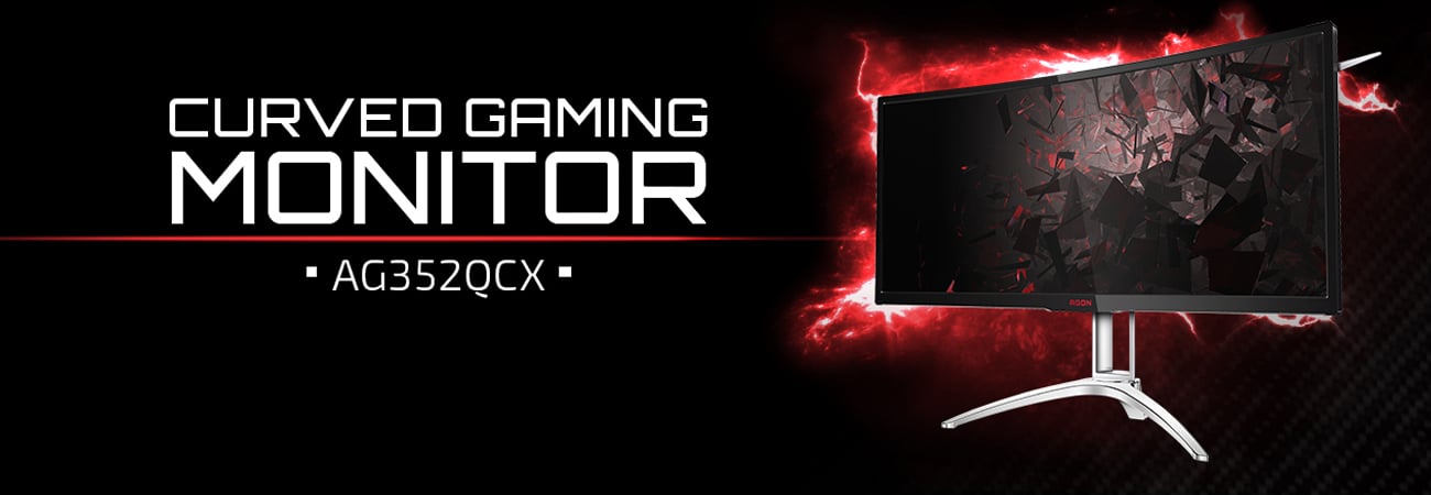 Monitor dla gracza AON AGON AG352QCX Curved