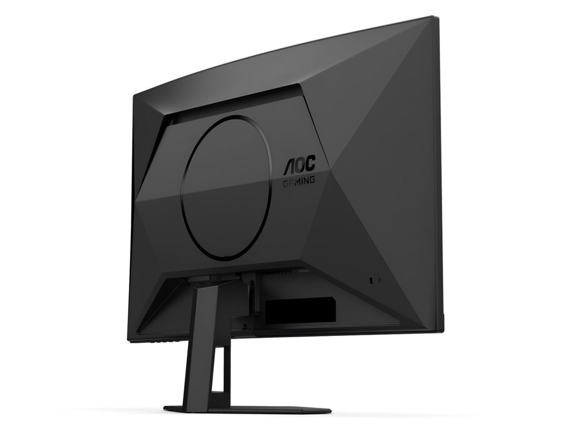 Monitor AOC C27G4ZXU - Widok od tyłu pod kątem