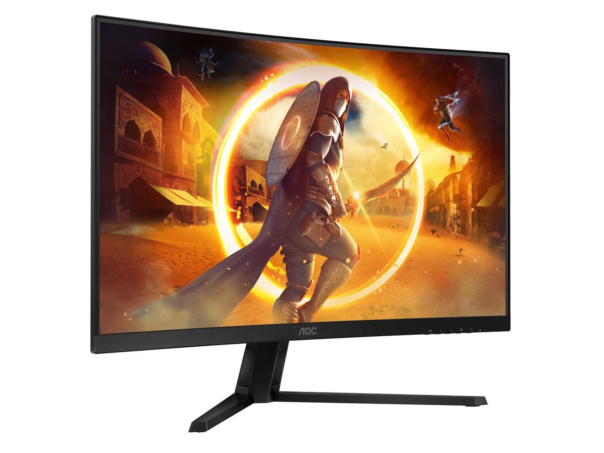 Monitor AOC CQ32G4VE - Widok od przodu pod kątem