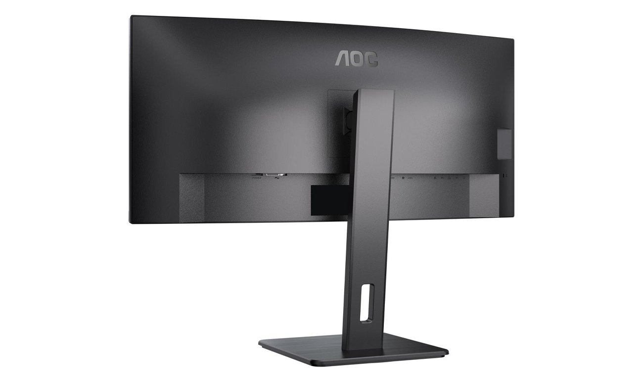 AOC CU34P3CV widok z tyłu pod kątem