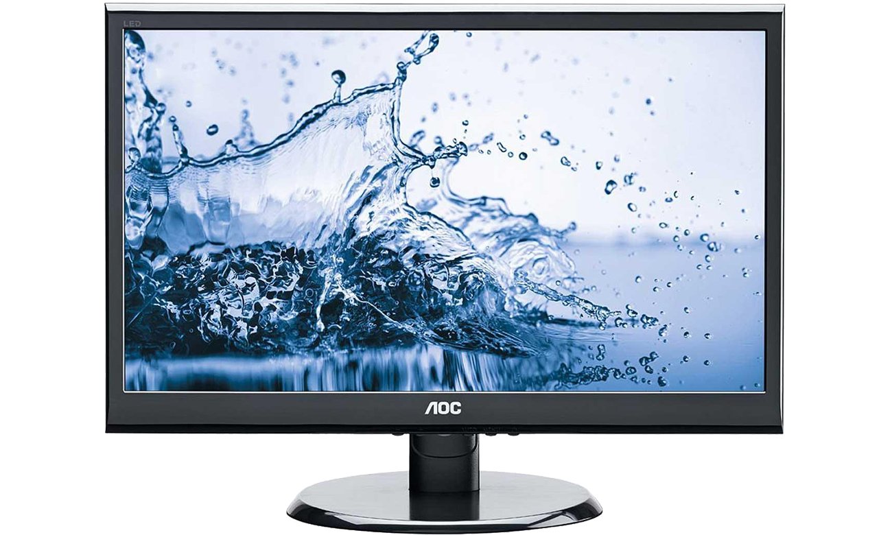 AOC E2050SWDA widok z przodu