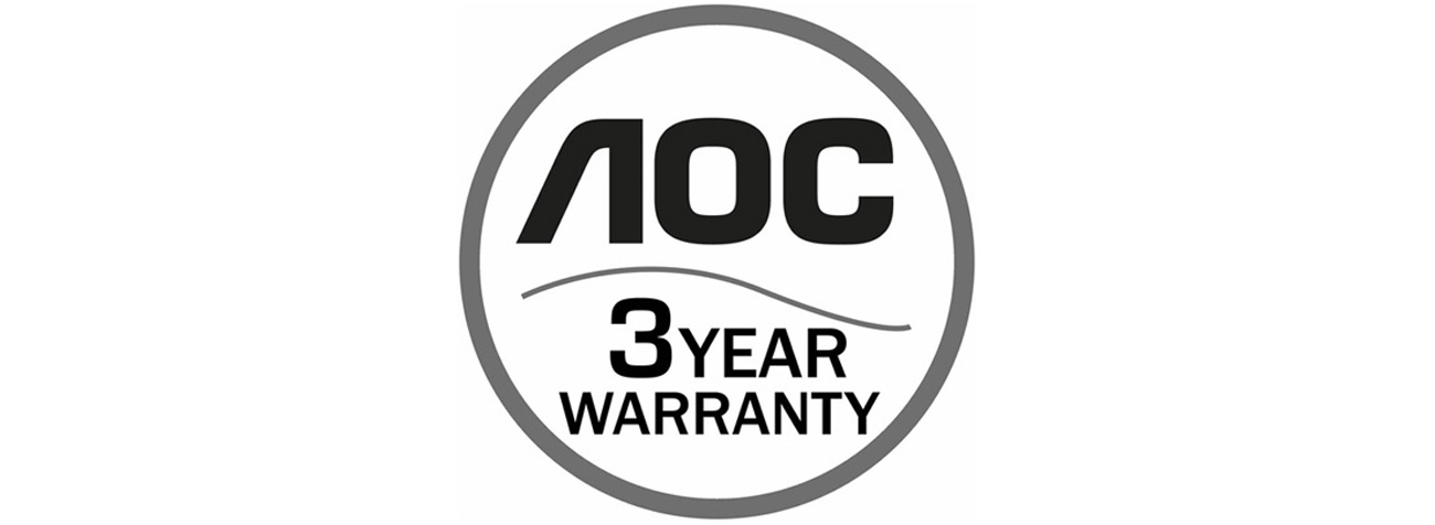 AOC E2275PWQU trzy lata gwarancji