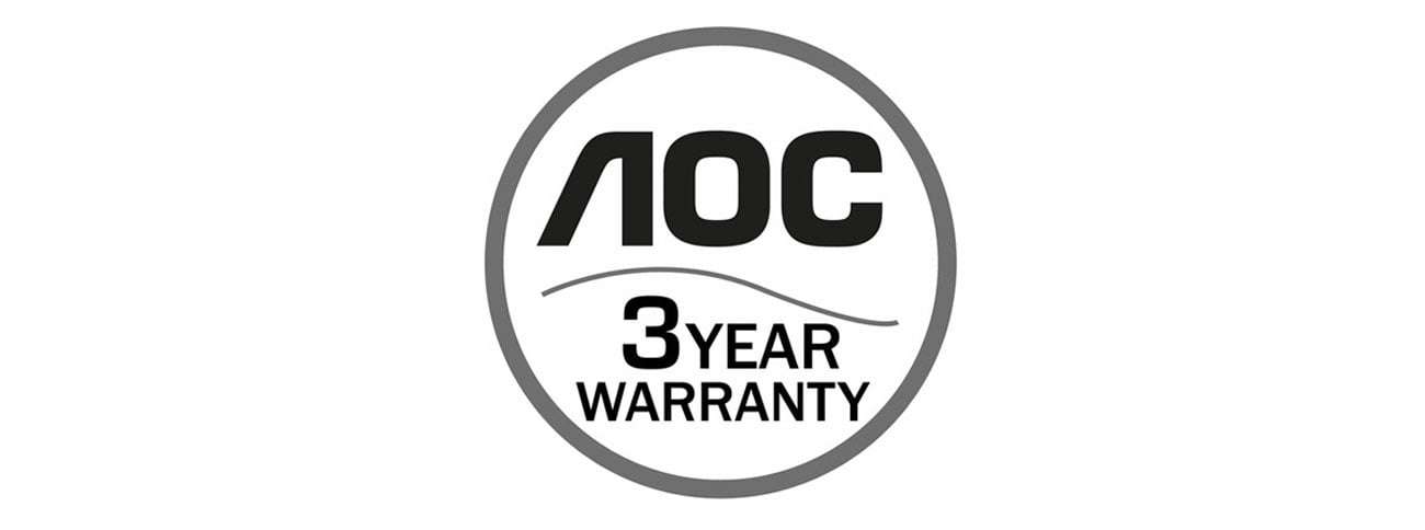 AOC E2476VWM6 trzyletnia gwarancja producenta