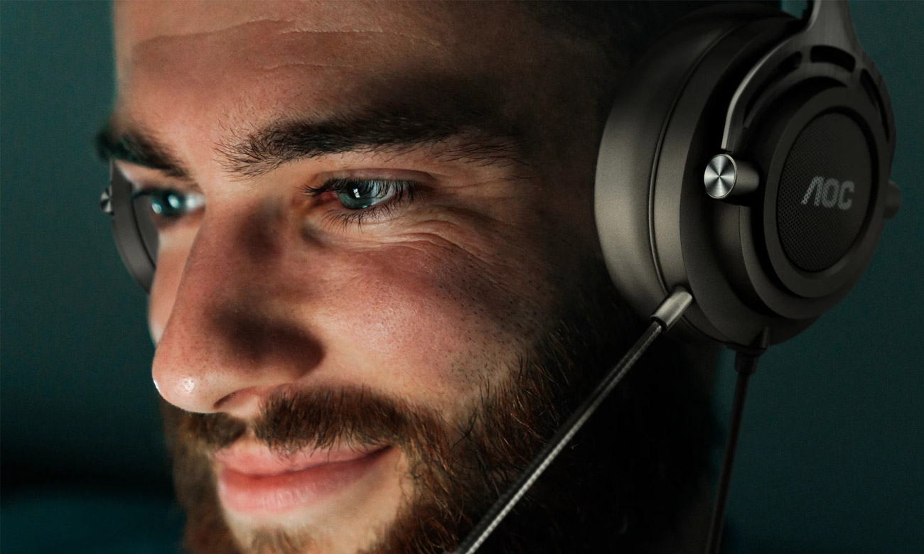 Zestaw słuchawkowy AOC GH200 Gaming Czarny - Wygoda użytkowania