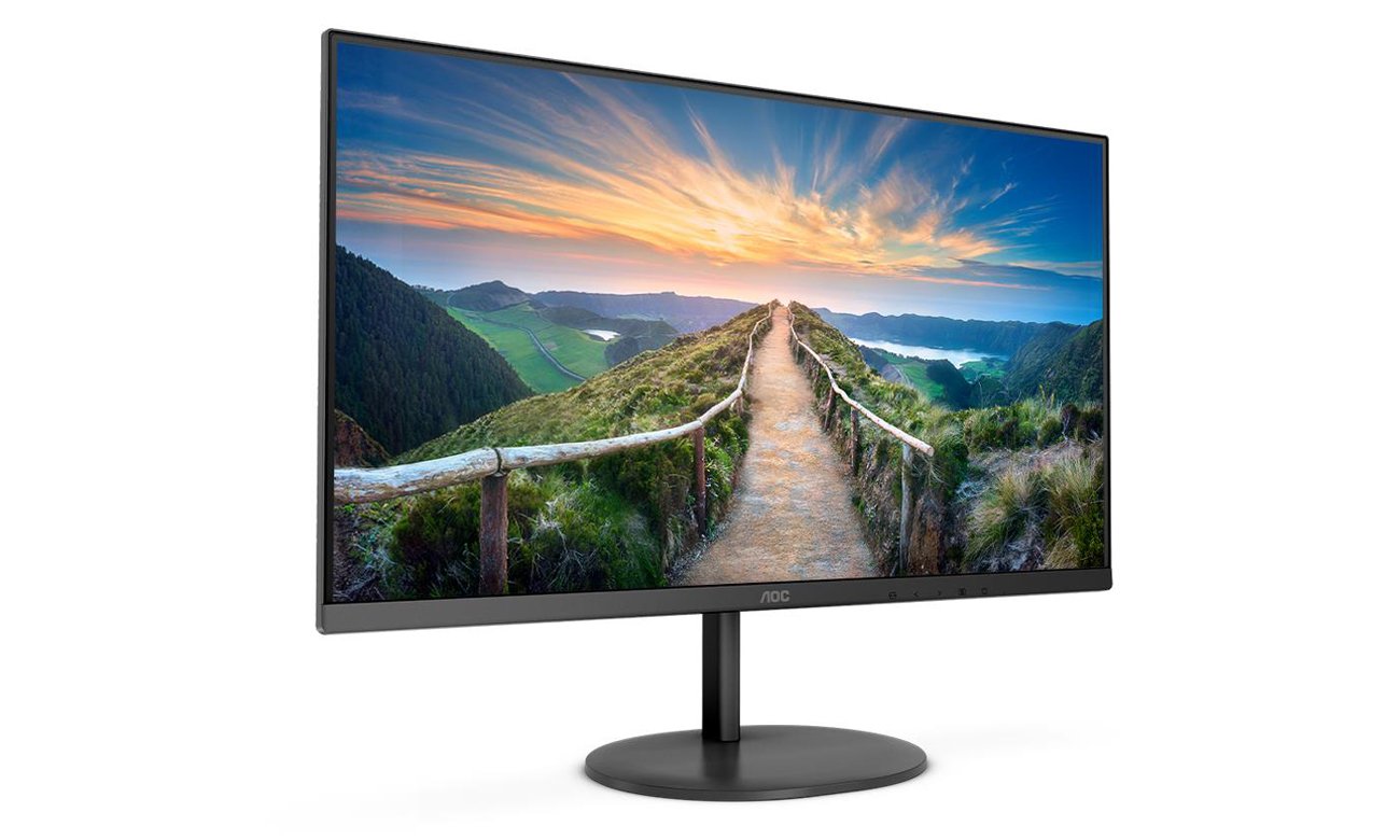 AOC Q32V4 widok z przodu pod kątem