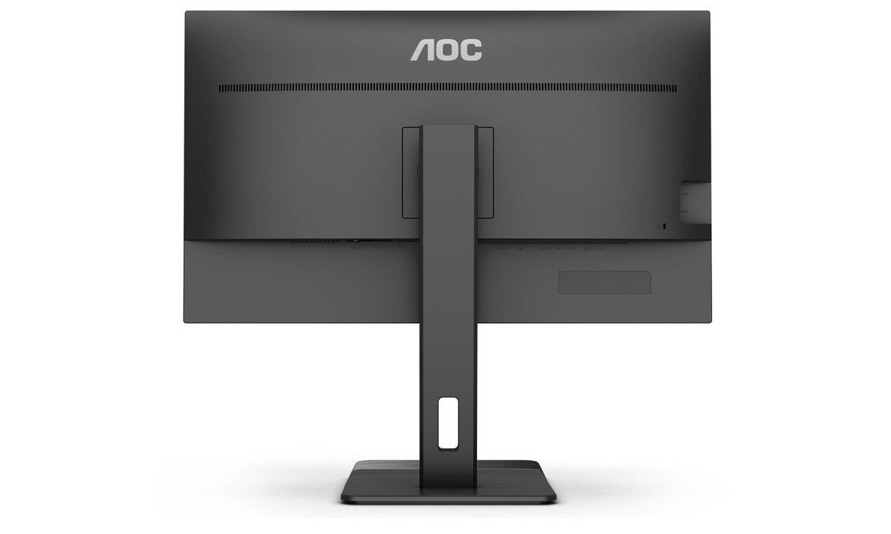 AOC U32P2 widok z tyłu