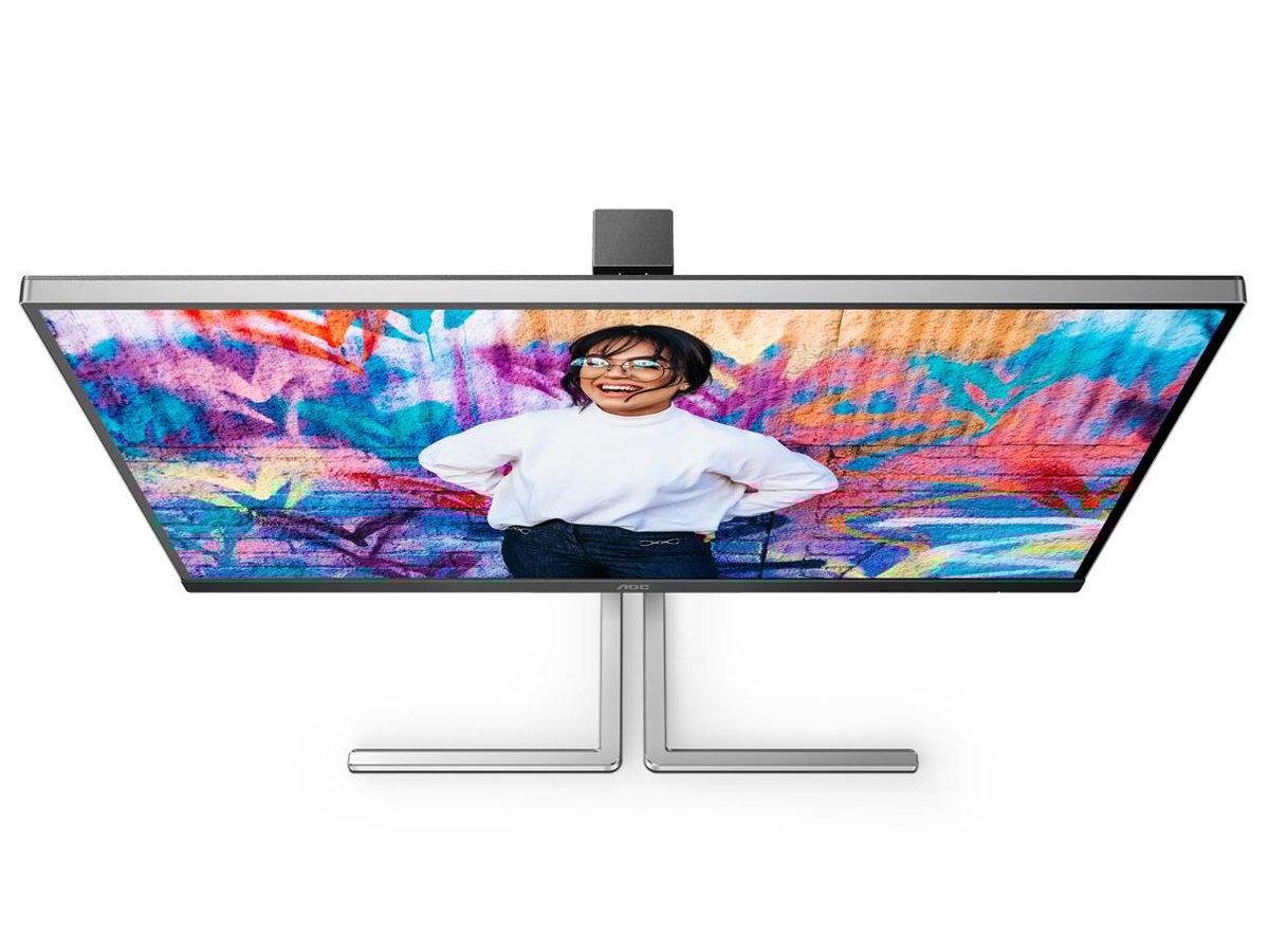 Monitor AOC Graphic Pro U32U3CV - Widok od góry pod kątem