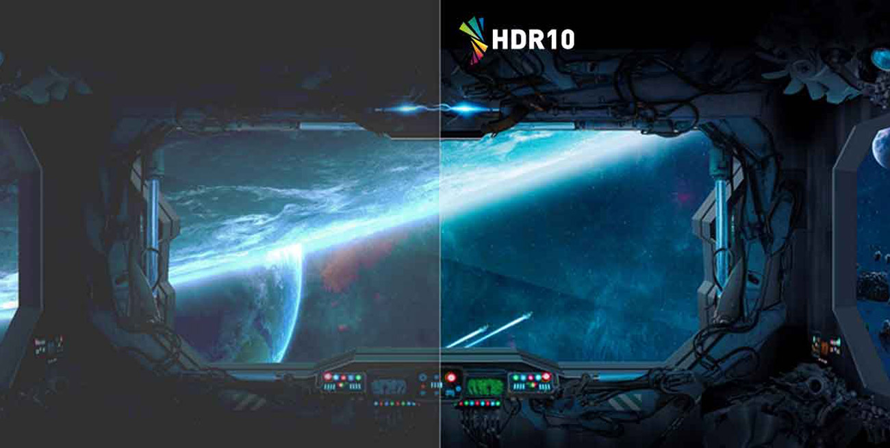 Żywe kolory dzięki technologii HDR 10