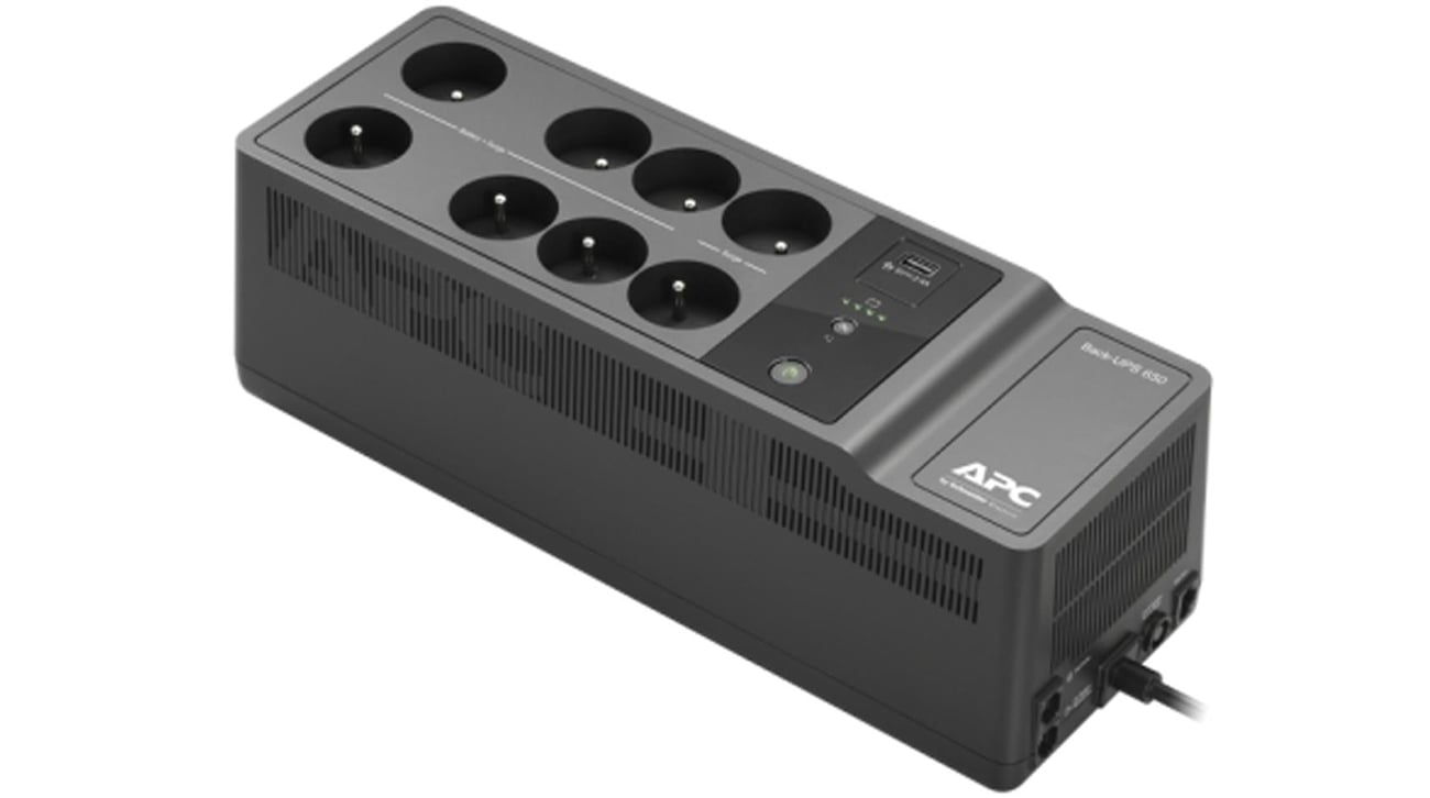 APC Back-UPS (650VA/400W, 8x Schuko, USB)