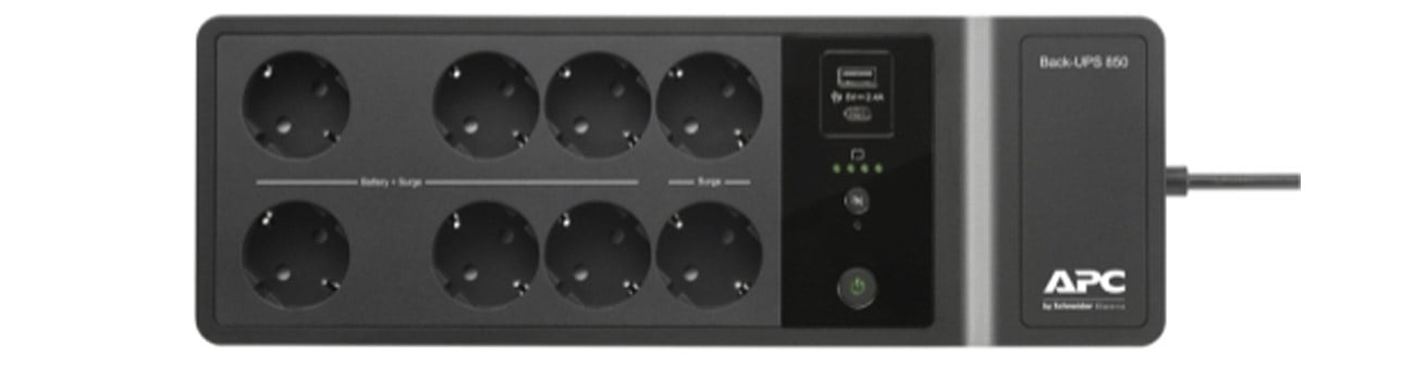 APC Back-UPS BE850G2-GR widok z góry