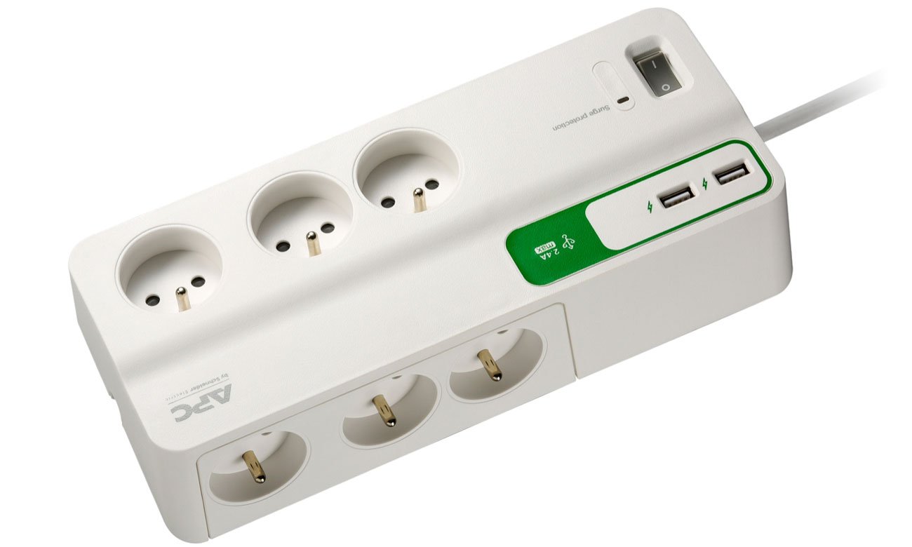 APC Essential SurgeArrest PM6U-FR listwa przeciwprzepięciowa