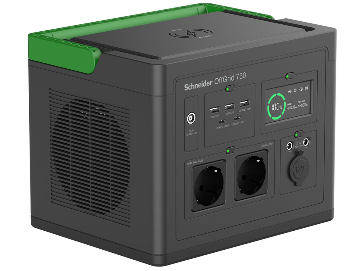 Stacja zasilania APC 730 (738Wh, 2x Schuko)