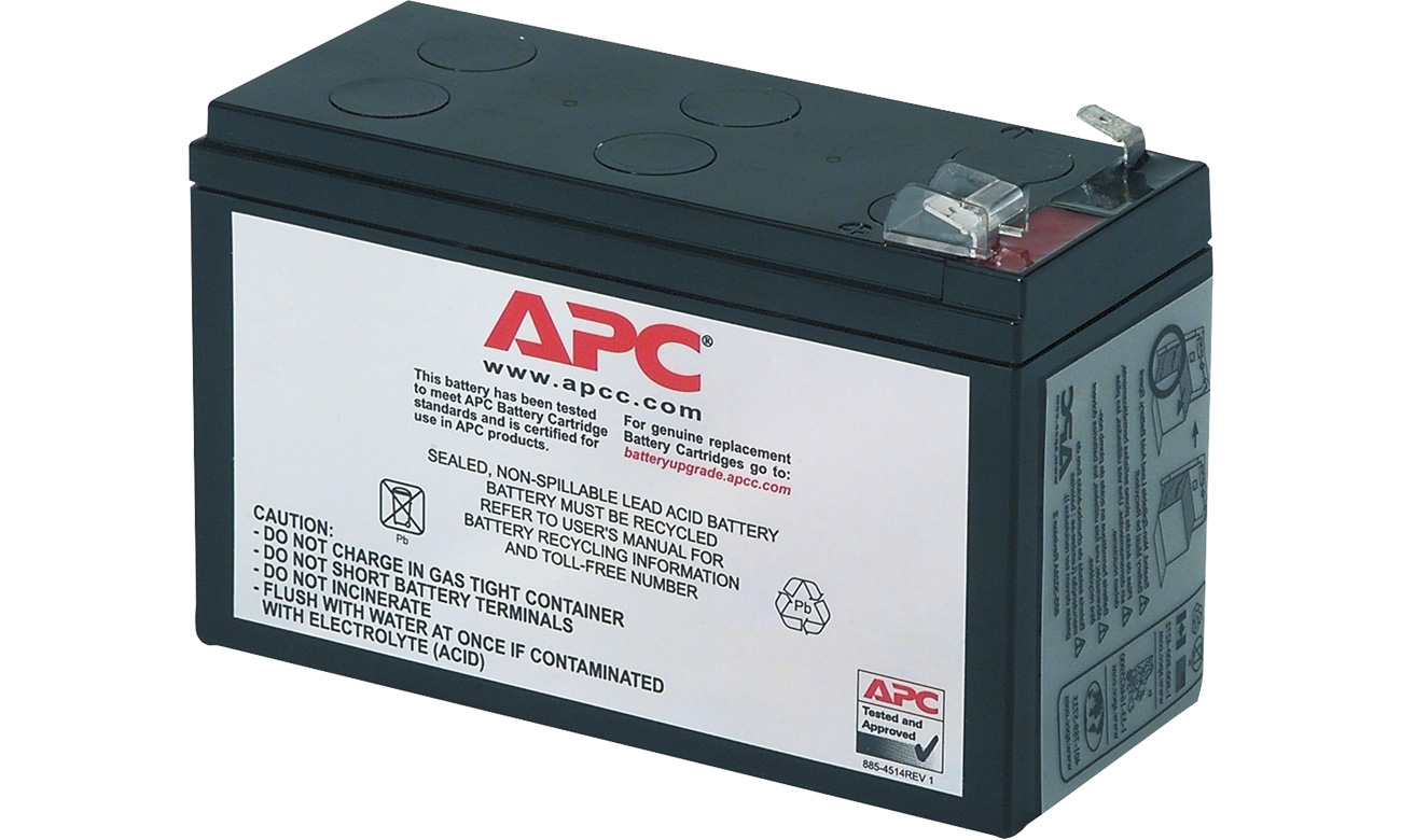 APC Zamienna kaseta akumulatora RBC106