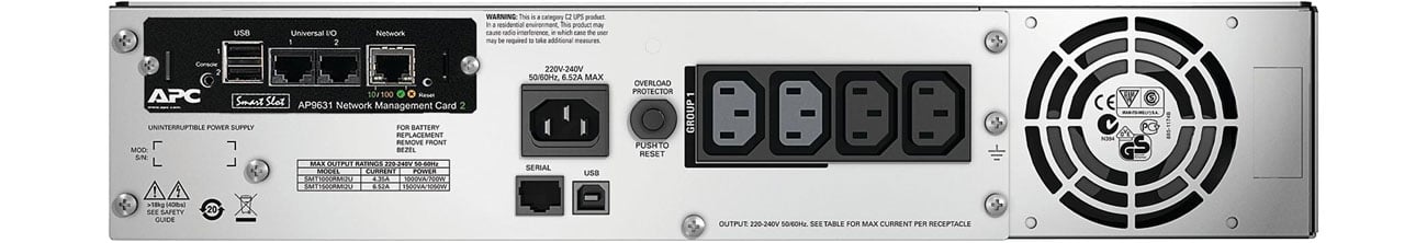 APC SMT1500RMI2UNC
