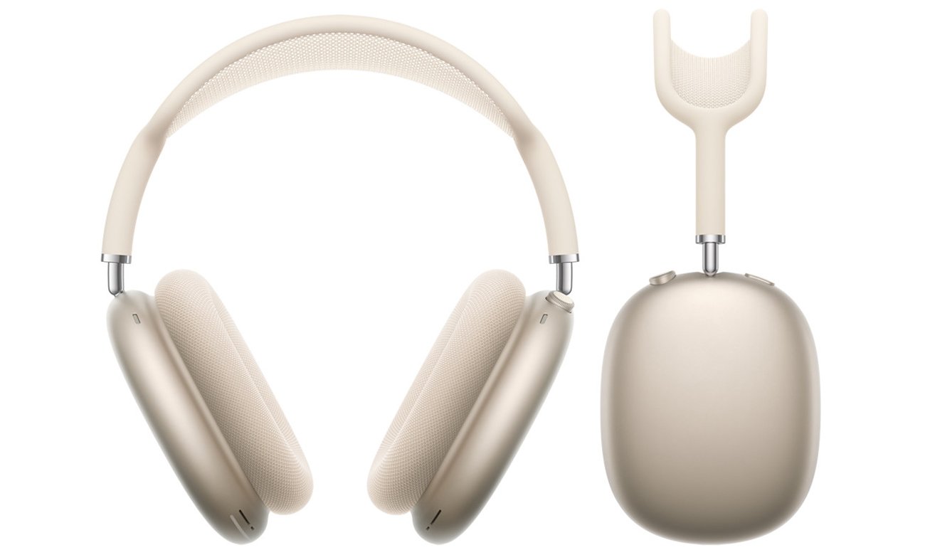 Apple AirPods Max Księżycowa poświata - Widok ogólny