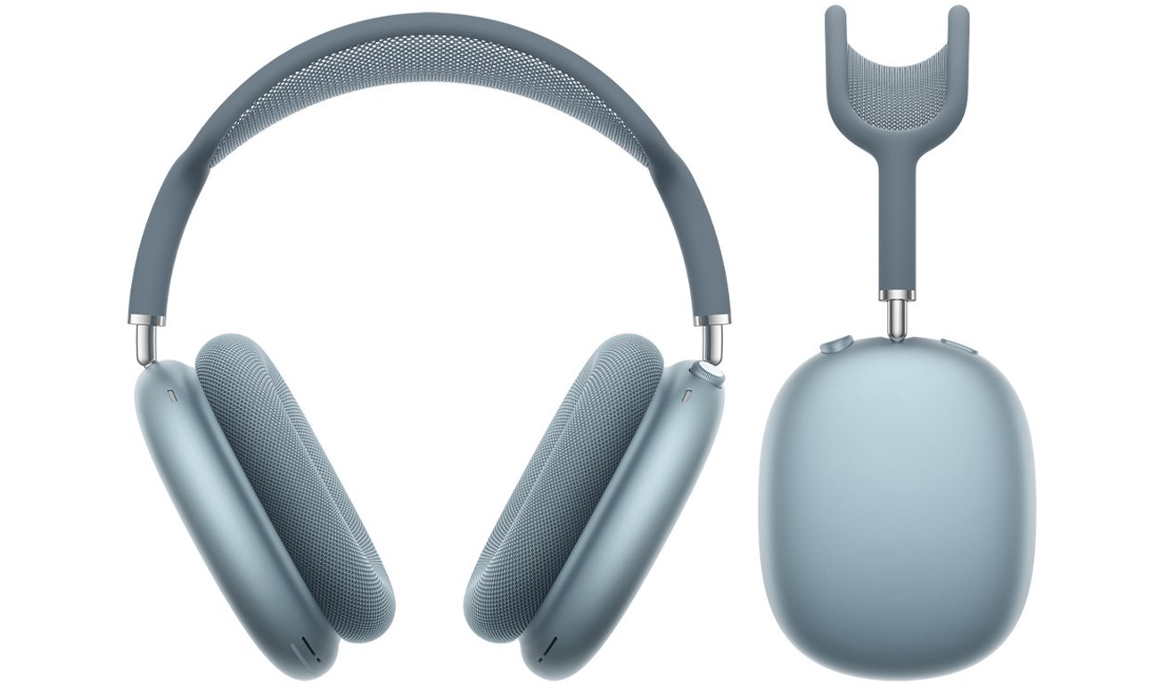 Apple AirPods Max Niebieskie - Widok ogólny