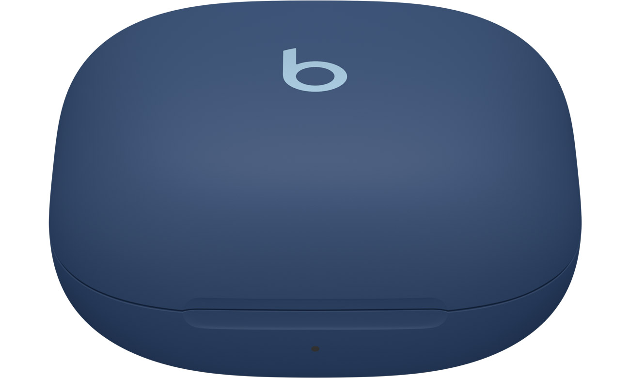 Słuchawki bezprzewodowe Apple Beats Fit Pro Tidal Blue - Widok od przodu zamkniętego etui