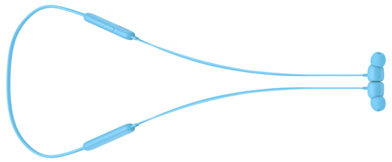 Słuchawki bezprzewodowe Apple Beats Flex Płomienny niebieski - Widok ogólny poziomo