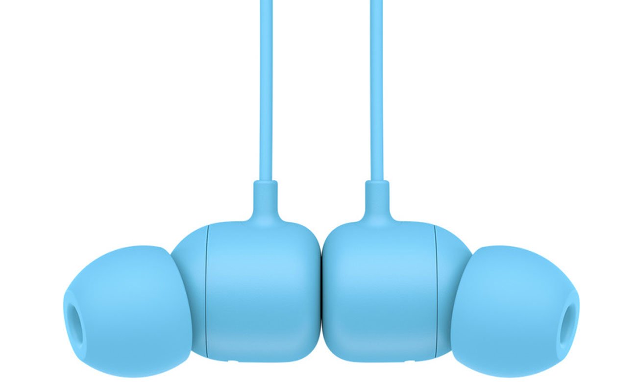 Słuchawki bezprzewodowe Apple Beats Flex Płomienny niebieski - Zbliżenie na słuchawki