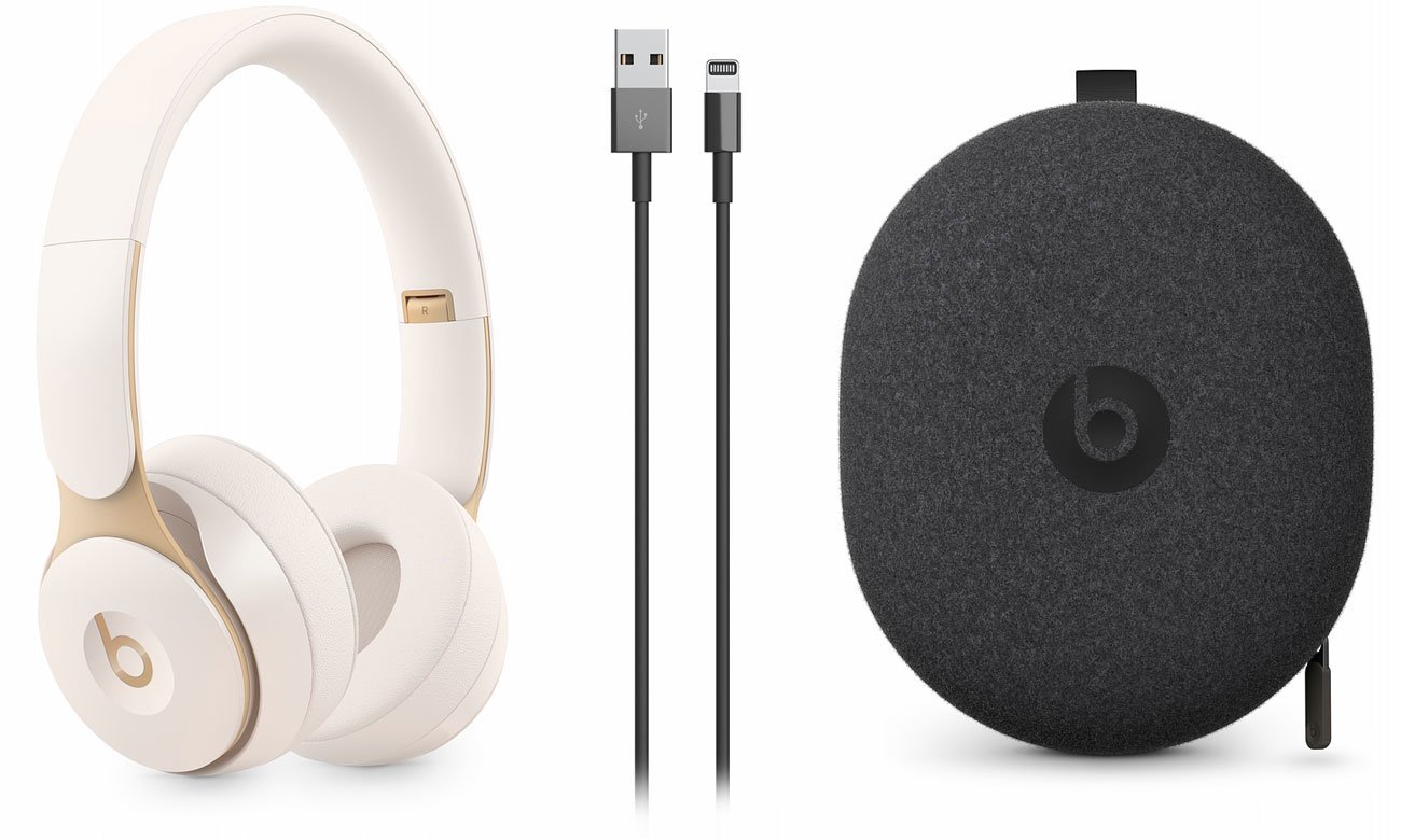 Słuchawki Apple Beats Solo Pro Wireless Kość słoniowa