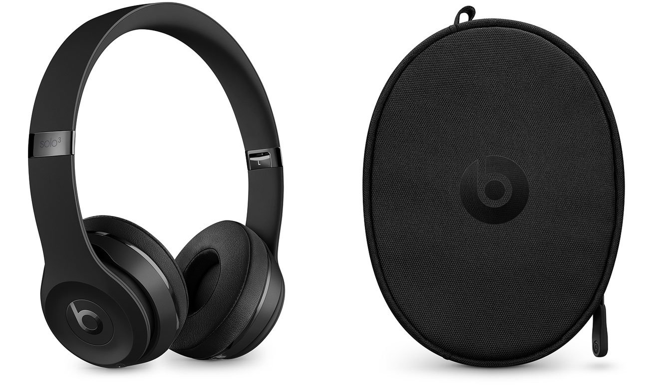 Słuchawki Apple Beats Solo3 Wireless Czarne matowe