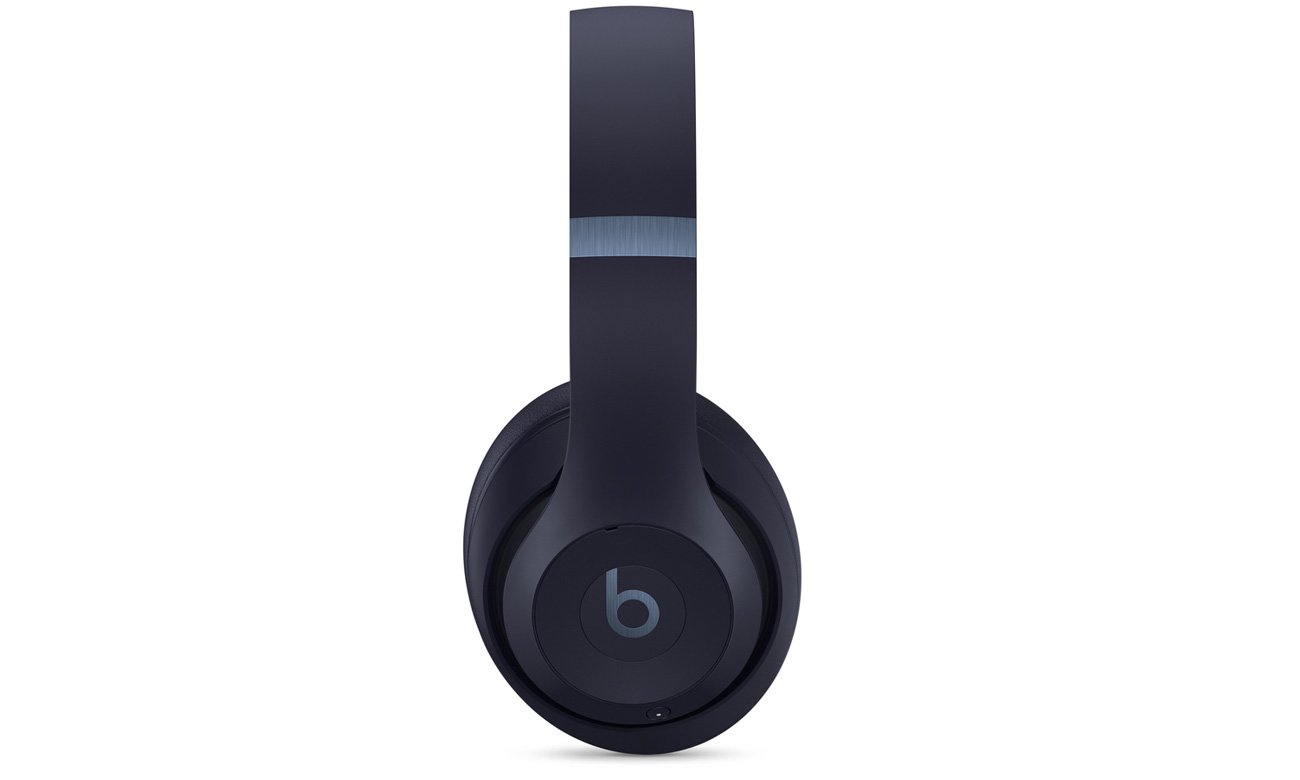 Słuchawki bezprzewodowe Apple Beats Studio Pro Granatowe - Widok prawego boku