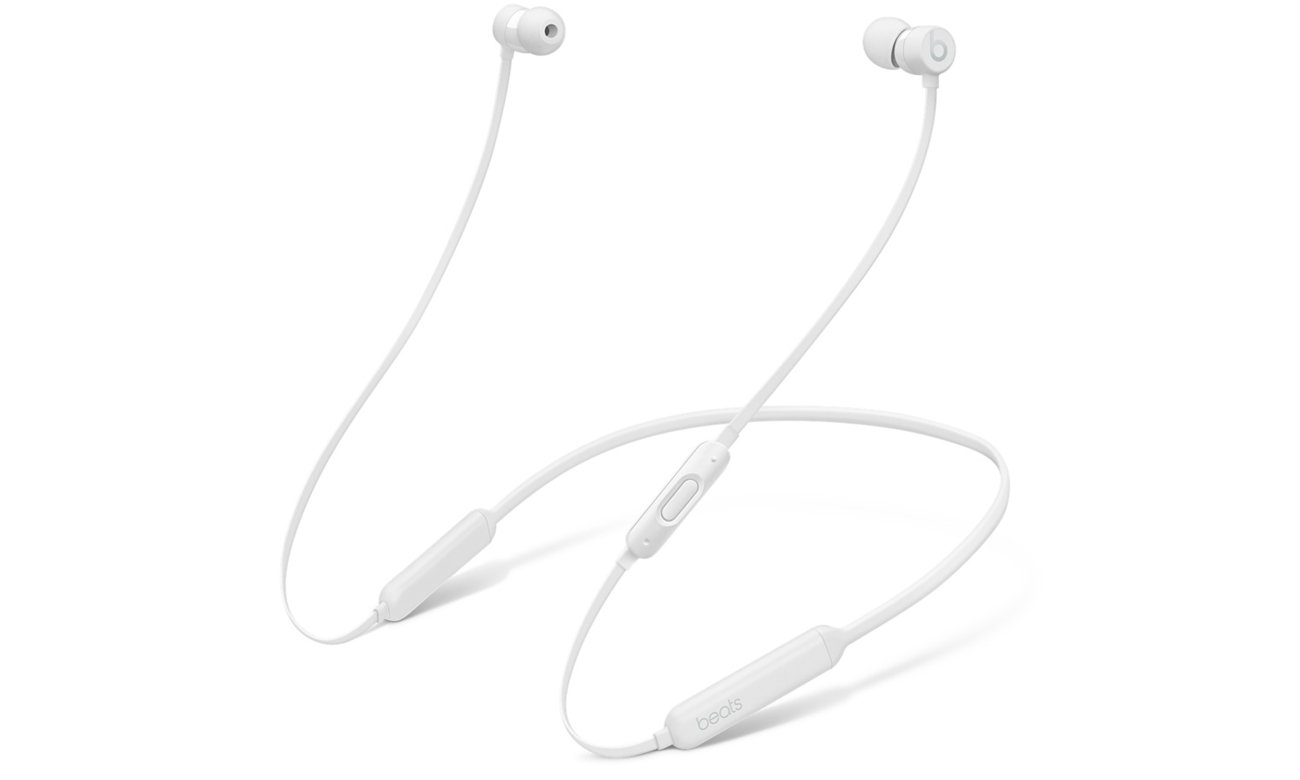 Słuchawki Apple BeatsX Białe Bezprzewodowe