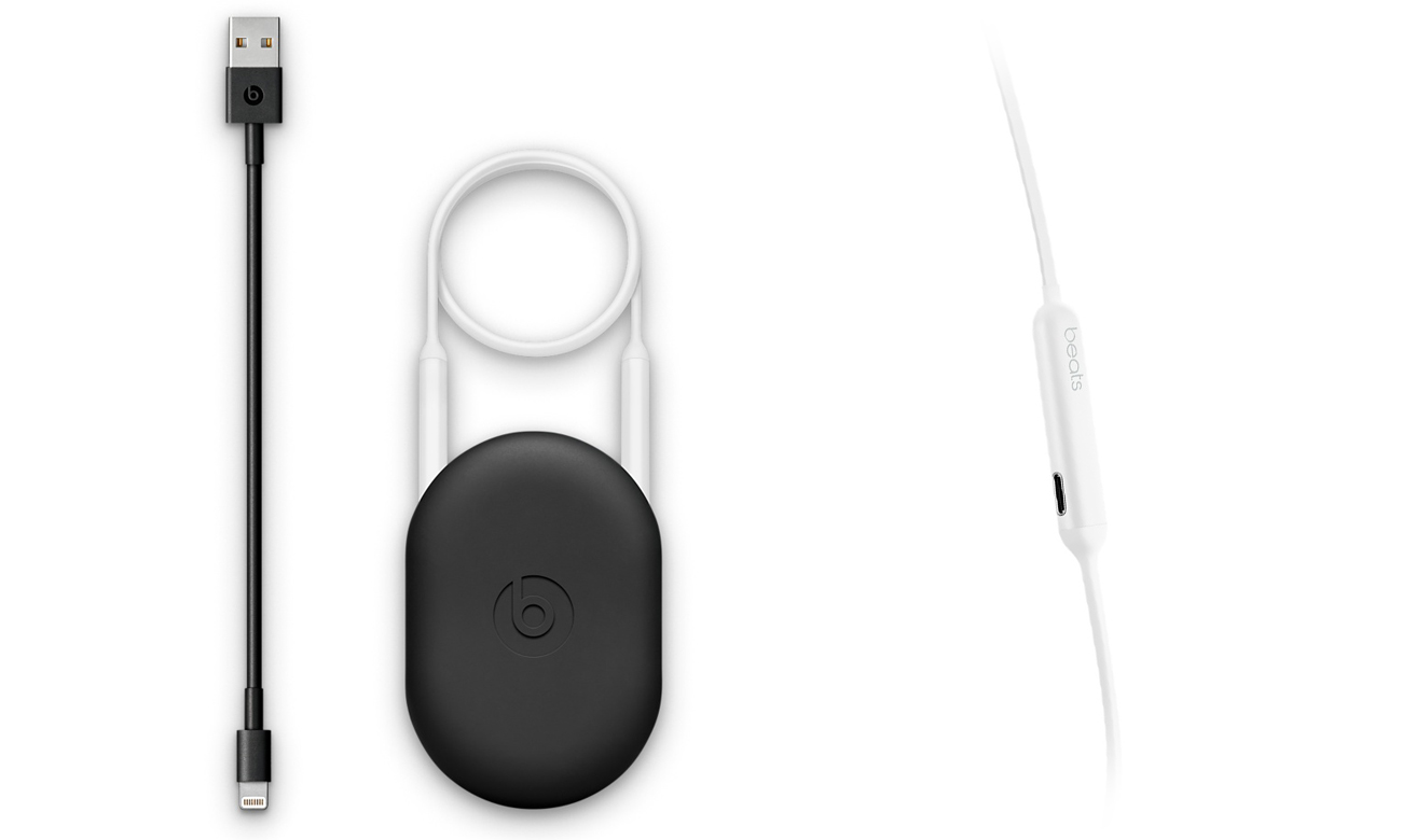 Słuchawki Apple BeatsX Białe Bateria 8 godzin grania