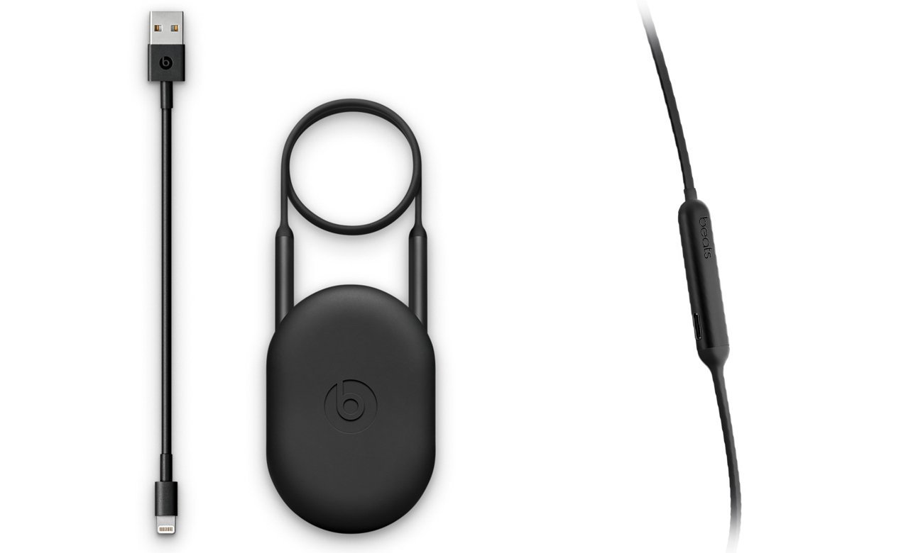 Słuchawki Apple BeatsX Czarne Bateria 8 godzin grania