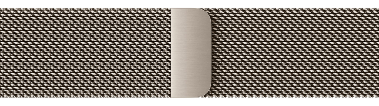 Bransoleta mediolańska do Apple Watch 38-41 mm Naturalna - Widok ogólny