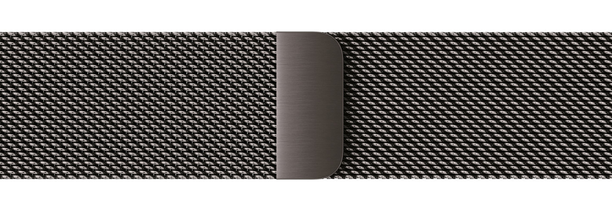 Bransoleta mediolańska do Apple Watch 38-41 mm Łupek - Widok ogólny