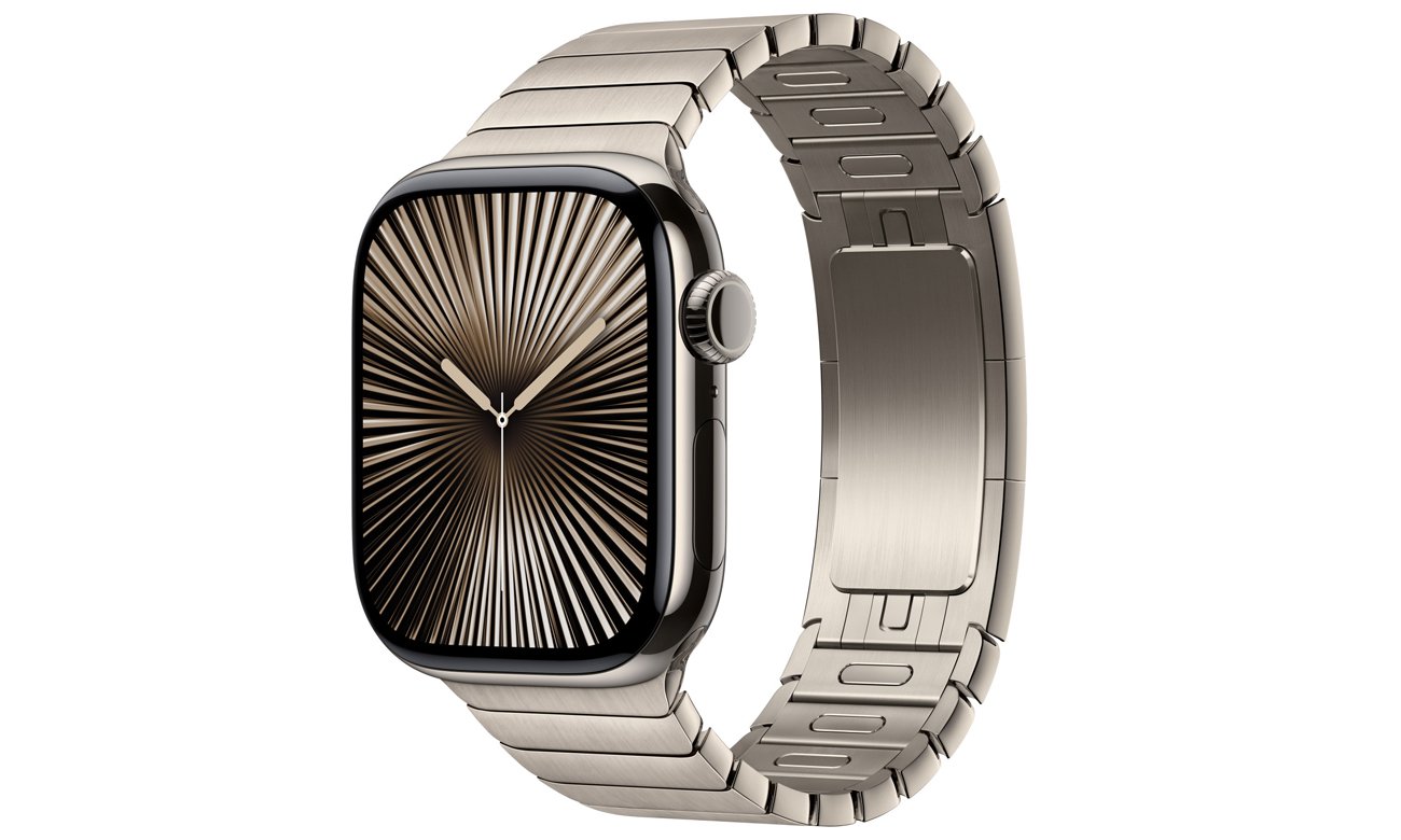 Bransoleta panelowa do Apple Watch 38-42 mm Naturalna - Widok ogólny