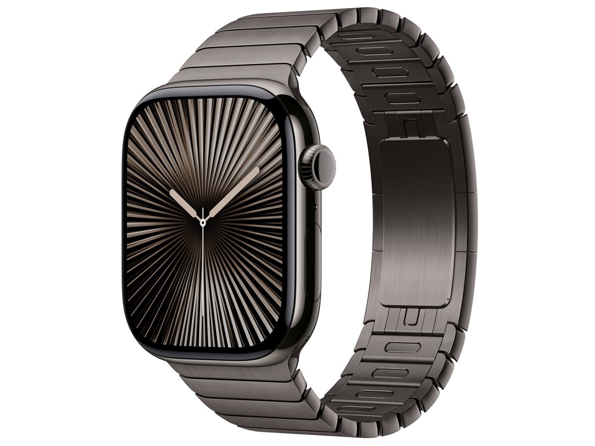 Bransoleta panelowa do Apple Watch 44-49 mm Łupek - Widok ogólny