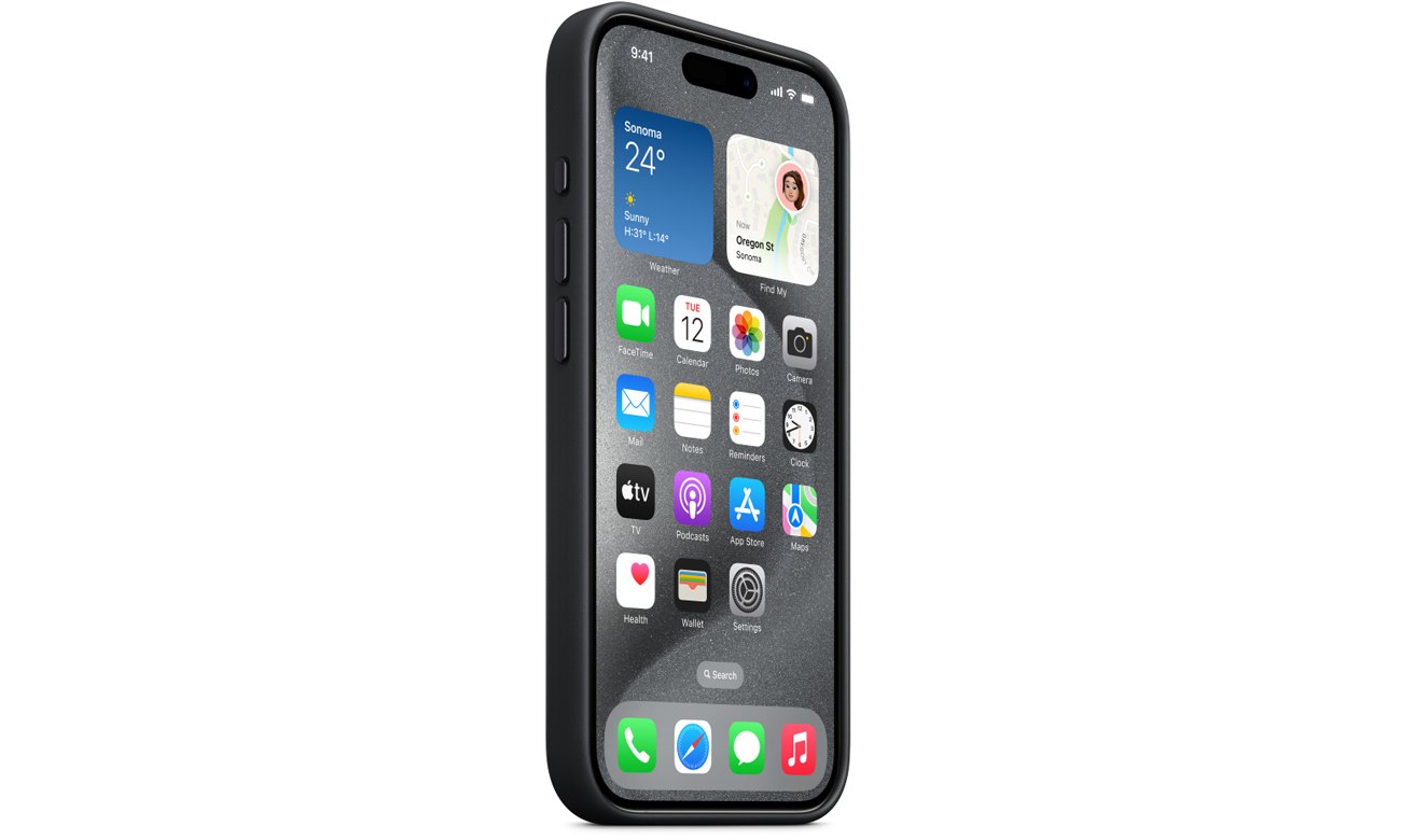 iPhone 15 Pro Feingewebe Case