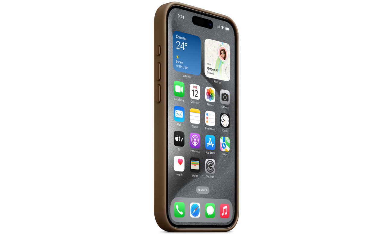 iPhone 15 Pro Feingewebe Case