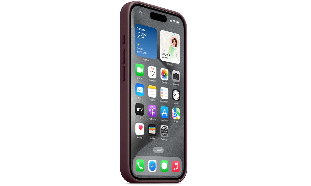 iPhone 15 Pro Feingewebe Case